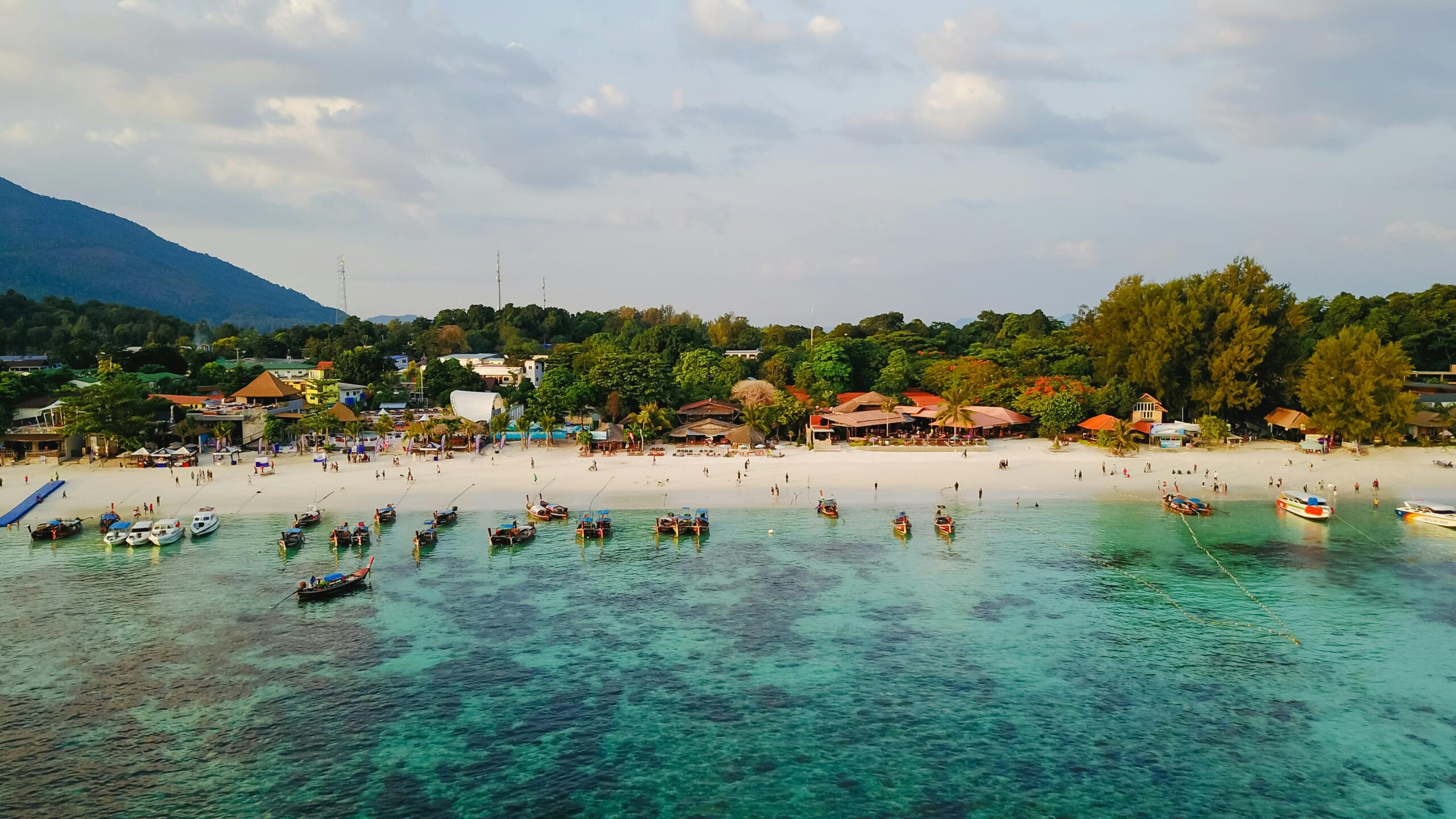 Relaxing travel moment with stunning views