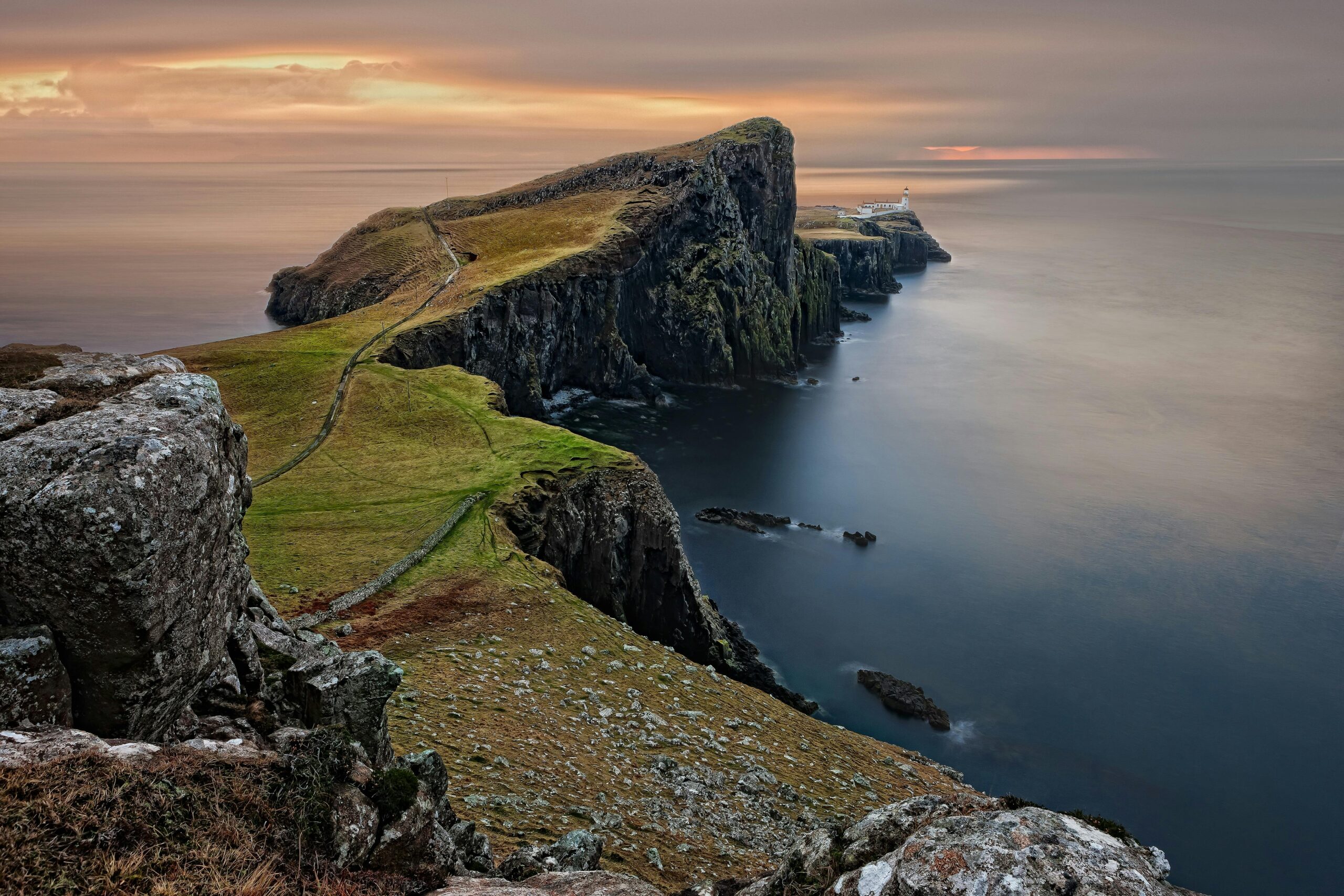 Relaxing travel moment with stunning views