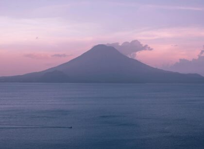 Relaxing travel moment with stunning views